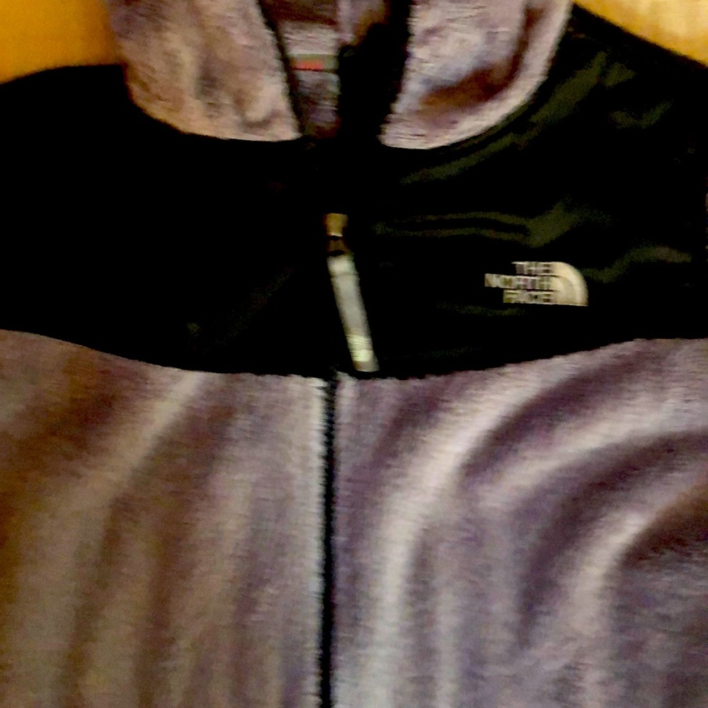 The Northface gray child’s jacket